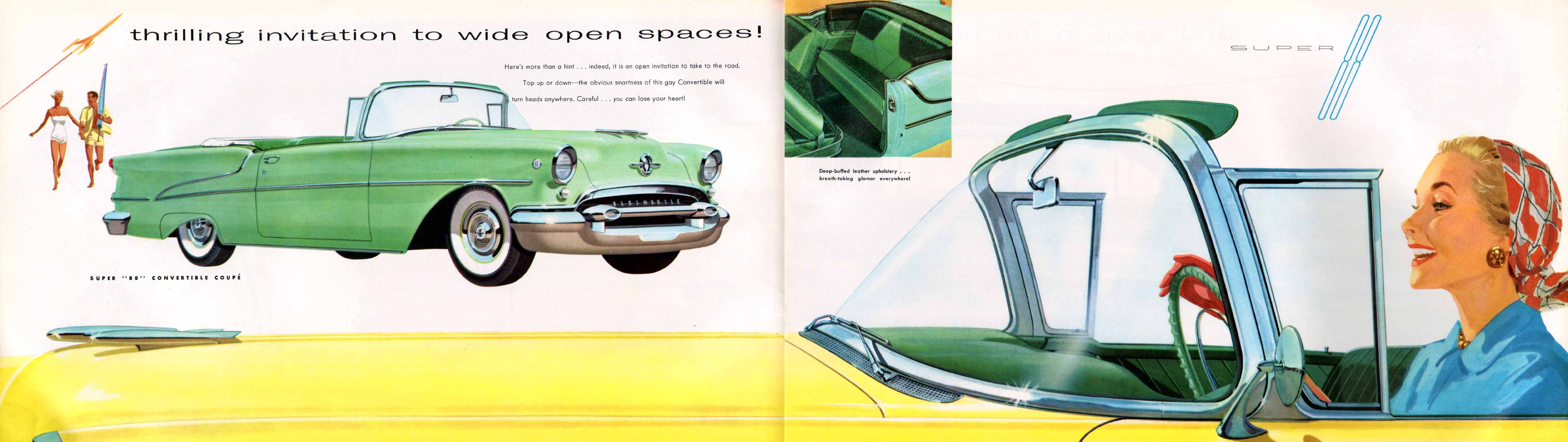 1955 Oldsmobile Motor Cars Brochure Page 13